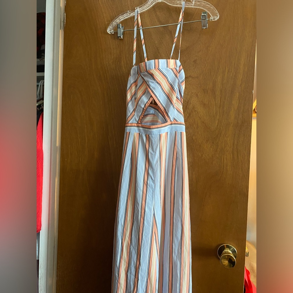 Striped Multicolor Maxi Dress